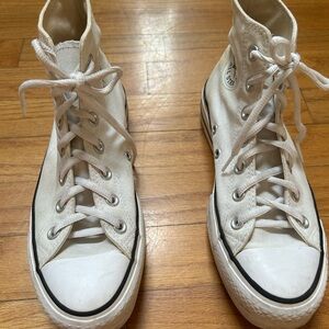 Converse Cream High-Top All Star